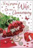 This anniversary card design resembles a lovingly arranged display on a side table in a Feltham home, composed with the eye of a florist and the heart of a romantic. A cluster of red roses forms the focal point, their petals rich and velvety, layered in tight spirals that gradually open toward the edges, hinting at affection that has unfolded over time. Fresh greenery frames the roses, the leaves varying from slender and delicate to broader and more robust, giving the scene a sense of natural fullness similar to a bouquet just delivered from a local shop near Feltham station. Beside the flowers, a smooth, pale envelope rests, suggestive of a handwritten anniversary message waiting to be read. A small piece of jewellery glimmers nearby-a chain or pendant, its metallic surface catching highlights from the soft light above-while a glossy, heart-shaped keepsake box sits close, its rounded form and deeper red tone echoing the passion of the roses. Tiny heart shapes are sprinkled across the card, some fading into the background, others more defined, creating a gentle cascade of romantic detail. A single butterfly motif appears as if it has paused mid-flight, adding a sense of lightness and hope. The lighting is mellow and diffused, blurring any harsh edges so that every surface-the petals, the card, the jewellery-seems to glow. The overall mood suggests an intimate anniversary moment shared quietly at home in Feltham, where a beautifully designed card, much like a fresh bouquet, becomes a tender reminder of years of shared laughter, challenges, and enduring devotion.
